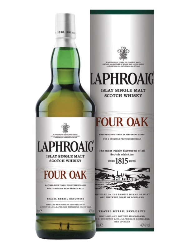 Laphroaig Four Oak 1l 40% - Dárkové balení alkoholu Laphroaig