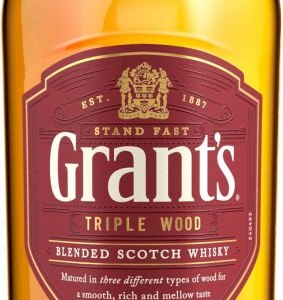 Grant's Triple Wood´ 1l 40% - Dárkové balení alkoholu Grant's