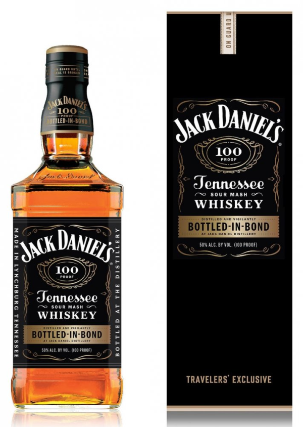 Jack Daniel's Bottled in Bond 1l 50% - Dárkové balení alkoholu Jack Daniel's