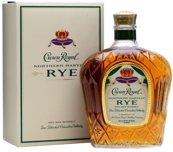 Crown Royal Northern Harvest Rye 1l 45% GB - Dárkové balení alkoholu Crown Royal